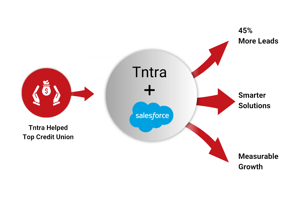 Salesforce FSC with Tntra for Leading Credit Union